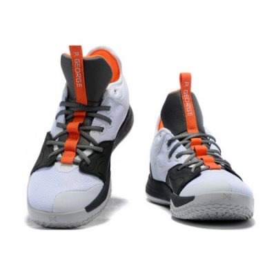 Nike Erkek Pg 3 Beyaz / Siyah / Kırmızı Spor Ayakkabı Türkiye - J10QUX7P